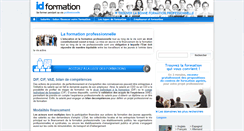 Desktop Screenshot of ideesformation.com