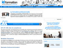 Tablet Screenshot of ideesformation.com